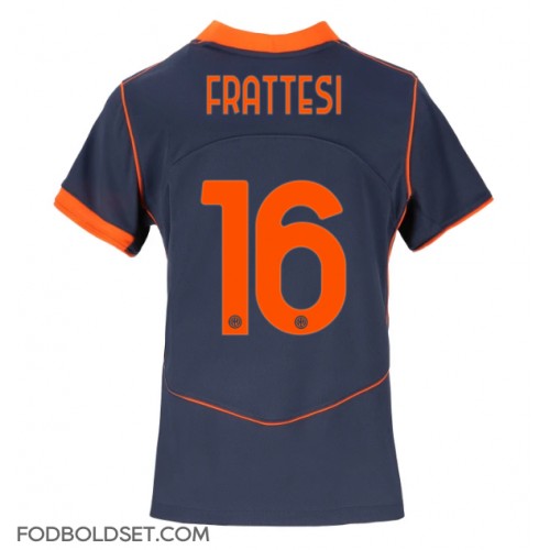 Inter Milan Davide Frattesi #16 Tredjetrøje Dame 2025-26 Kortærmet